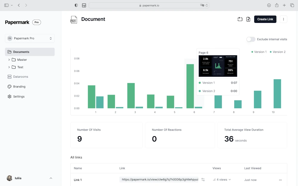 Papermark - Document Sharing Platform