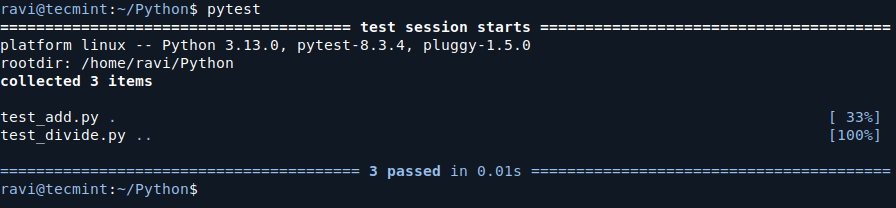 Test Your Code with PyTest