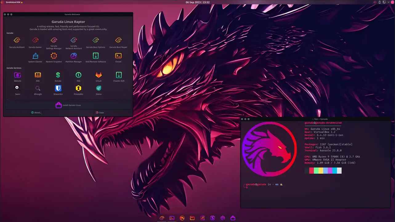 Garuda Linux KDE